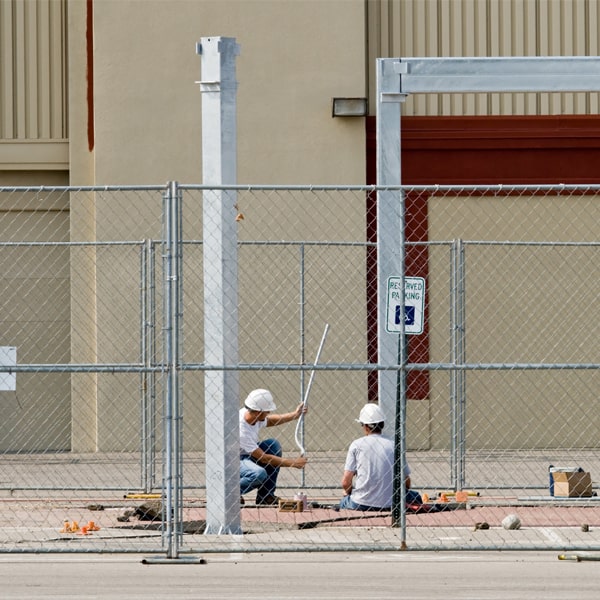 how much time can i lease the temporary fence for my work site or event in Little Rock
